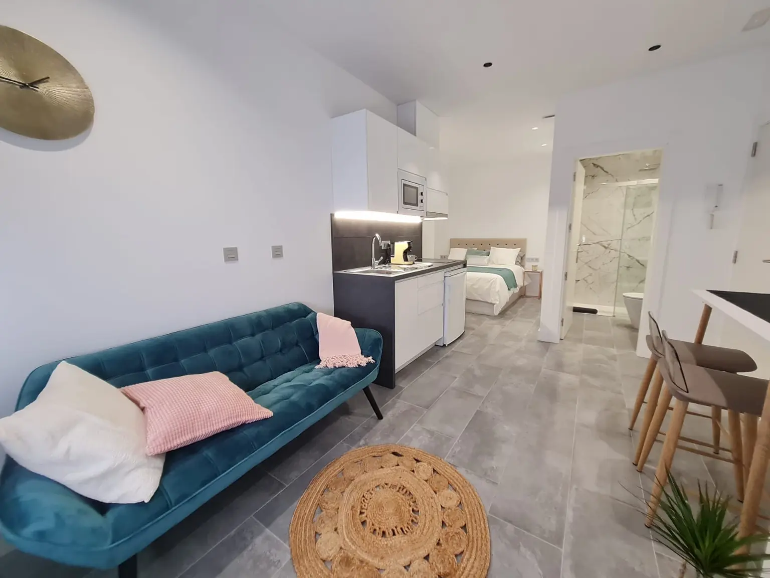 Loft 1: Salón Cocina comedor