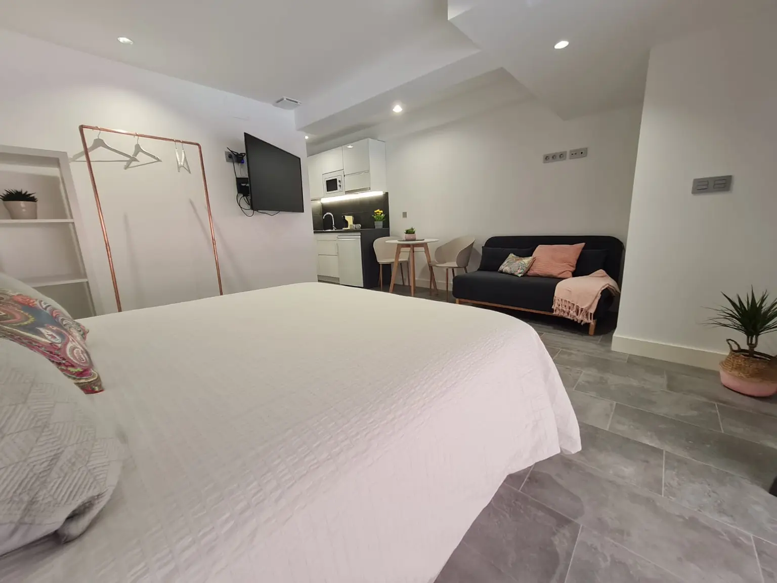Loft 4: Dormitorio Salón
