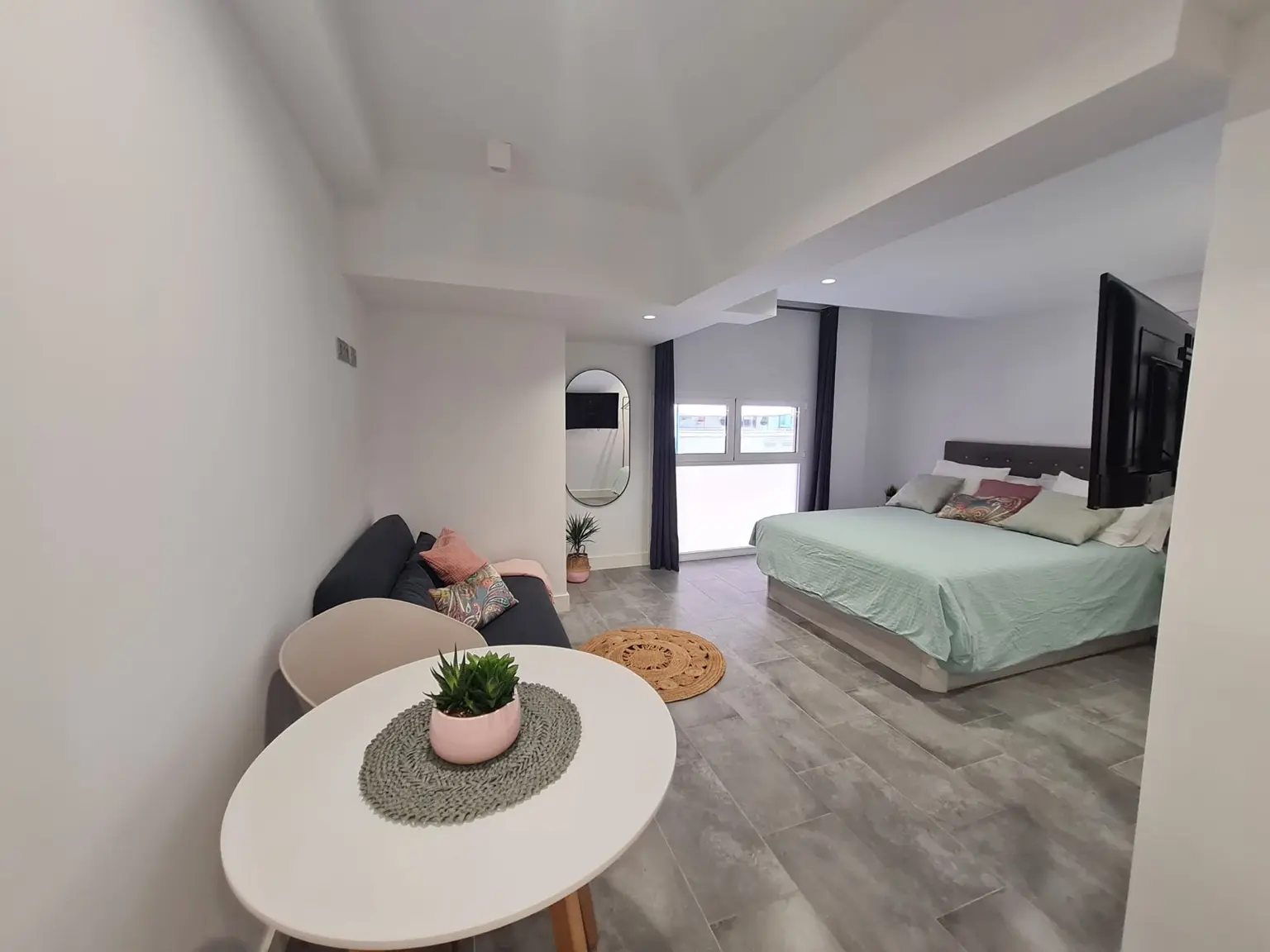 Loft 4: Dormitorio Salón